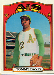 1972 Topps Baseball Cards      041      Tommy Davis